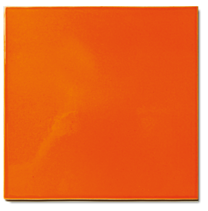 Carrelage Orange - Salle de Bains - Cuisine - Faïence de Provence à Salernes