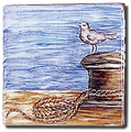 Carrelage - Décoration - Pêcheur - Motif - Design - Faïence de Provence à Salernes