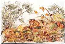 Carrelage - Décoration - Champignon- Fresque - Tableau - Faïence de Provence à Salernes