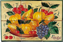 Carrelage - Décoration - Coupe Antique- Fresque - Tableau - Faïence de Provence à Salernes