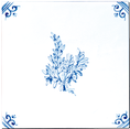 Aromates - Carrelage - Décoration - Delft Provençal- Motif - Design - Faïence