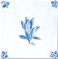 Aromates - Carrelage - Décoration - Delft Provençal- Motif - Design - Faïence