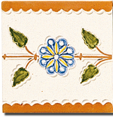 Carrelage - Décoration - Frise Chêne - Motif - Design - Faïence de Provence à Salernes