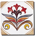 Carrelage - Décoration - Décor 11 x 11 Douce France - Design - Faïence de Provence à Salernes