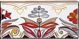 Carrelage - Décoration - Frise 11 x 22 Douce France - Motif - Design - Faïence de Provence à Salernes