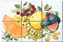 Carrelage - Décoration - Délices du lubéron - Fresque - Tableau - Faïence de Provence à Salernes