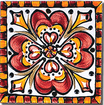 Carrelage - Les touaregs 13x13 - Design - Faïence de Provence à Salernes