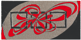 carrelages-decoration-eclipe-lave6 emaillée - motif - Design - Salernes
