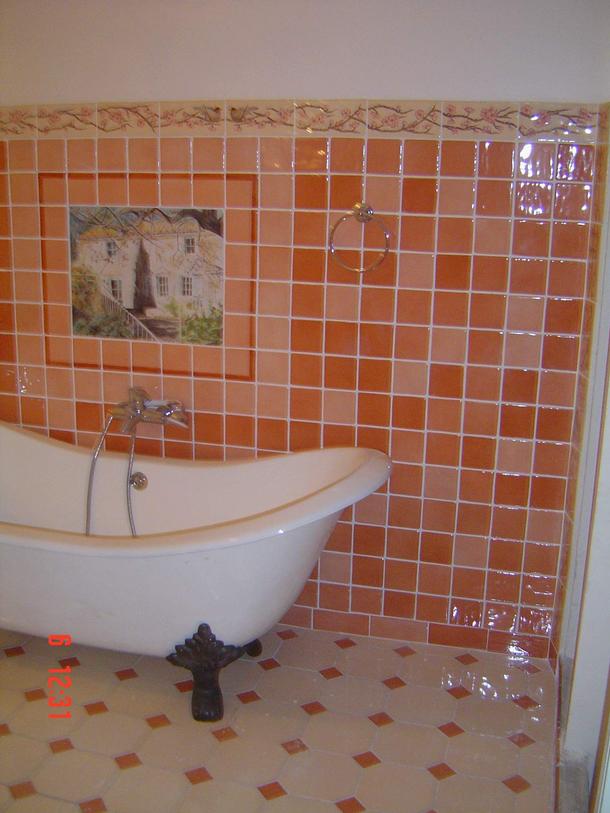 Carrelage Nectarine - Cuisine - Salle de Bains - Faïence de Provence à Salernes