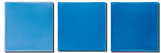 Carrelage 11 x 11 Bleu Saphir - Cuisine - Salle de Bains - Faïence de Provence à Salernes